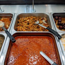 Buffet - Cabbage Masala + Chicken Tikka Masala