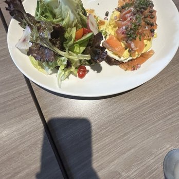 Basalt - Salmon toast - New American Near Me - Honolulu, Hawaii