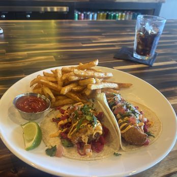 Soul on Main - Fish tacos with fries! - Soul Food Near Me - Nicholasville, Kentucky Soul on Main - Fish tacos with fries! - Soul Food Near Me - Nicholasville, Kentucky