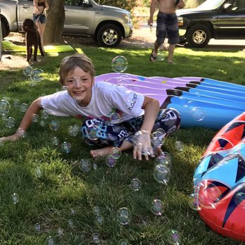 Coloma Resort - We played in bubbles on the grass by our campsite - Venues & Event Spaces Near Me - Coloma, California Coloma Resort - We played in bubbles on the grass by our campsite - Venues & Event Spaces Near Me - Coloma, California