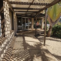 MCS Grill - The exterior entrance from the parking lot
