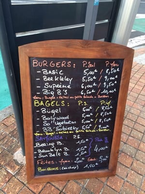 Menu photo 2 Burger Bagel Samoussa Talence, 01