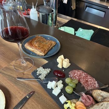 nathálie Wine Bar - arethusa farm dairy "europa" - ct- cow (similar to cheddar), formatgeria mogent garrotxa- spain - goat (p), finocchiona salami - Wine Bars Near Me - Boston, Massachusetts nathálie Wine Bar - arethusa farm dairy "europa" - ct- cow (similar to cheddar), formatgeria mogent garrotxa- spain - goat (p), finocchiona salami - Wine Bars Near Me - Boston, Massachusetts