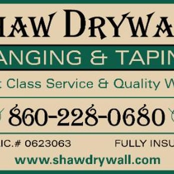 Shaw Drywall - Drywall Installation & Repair Near Me - Durham, Connecticut
