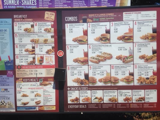 Menu photo 8 Sonic Drive-In Trussville, AL