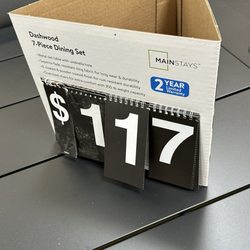 Walmart Supercenter - CLEARLY SAYS $117!!
