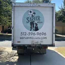 Dropping stuff off at the new home!!