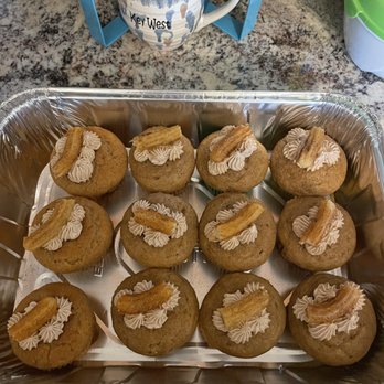 DJ's Sweet Bakes - "Churrolicious " - A cinnamon sugar spiced cupcake with a cinnamon sugar frosting topped with a churro! - Cupcakes Near Me