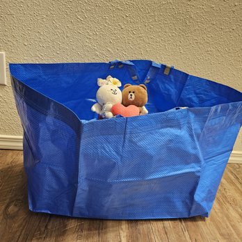 IKEA - Our gift for using the self-scanning function on the IKEA app... a useful large tote bag! - Furniture Stores Near Me - Portland, Oregon IKEA - Our gift for using the self-scanning function on the IKEA app... a useful large tote bag! - Furniture Stores Near Me - Portland, Oregon