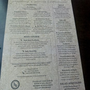 Hidden Still Spirits - Menu - Bars Near Me - Hershey, Pennsylvania