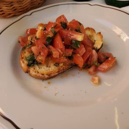 Bruschetta was very good