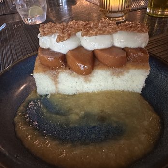Granita Enoteca - Peach olive oil cake -- delicious. - Italian Near Me - Keene, New Hampshire