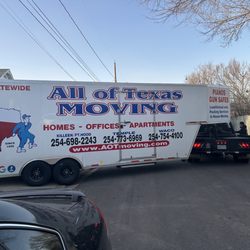 All of Texas Moving - They showed up exactly when they said they would, despite morning traffic coming into Austin.