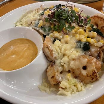 Si Señor Modern Mex - Rice in Paradise with shrimp - Mexican Near Me - Wilmington, North Carolina Si Señor Modern Mex - Rice in Paradise with shrimp - Mexican Near Me - Wilmington, North Carolina
