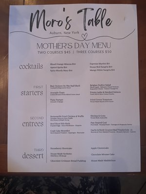 Moro's Table by null