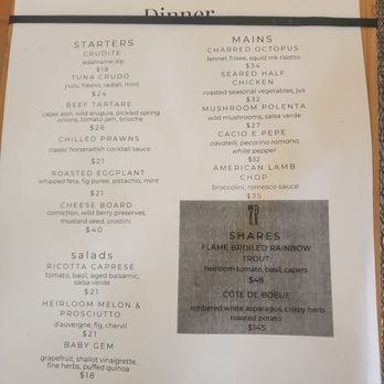 Three Peaks Lodge - Menu - Mediterranean Near Me - New York, New York