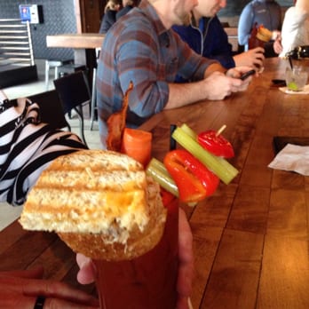 Chapel Tavern - Bloody Mary completed!!   Grilled Cheese farmish - Cocktail Bars Near Me - Reno, Nevada