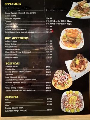 Menu photo 1 Mariscos El Malecon Fresno, CA Menu photo 1 Mariscos El Malecon Fresno, CA