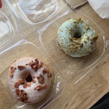 Birdies - Maple bacon and pistachio - Donuts Near Me - Los Angeles, California Birdies - Maple bacon and pistachio - Donuts Near Me - Los Angeles, California