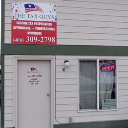 Exterior outside entrance of The Tax Guys - Kalispell, Montana Exterior outside entrance of The Tax Guys - Kalispell, Montana