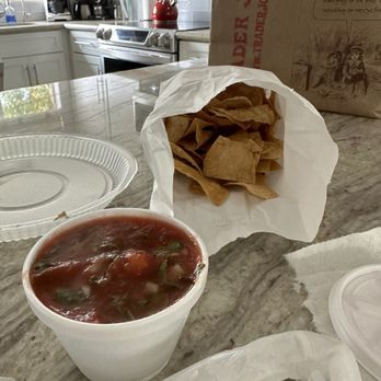 Amber's Cantina - Free chips & salsa side (great portion!) - Mexican Near Me - Laguna Niguel, California Amber's Cantina - Free chips & salsa side (great portion!) - Mexican Near Me - Laguna Niguel, California