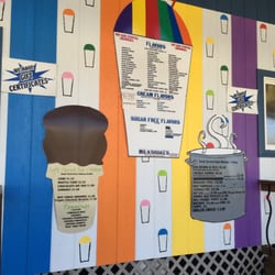 Stevie D's House Of Freeze - Menu