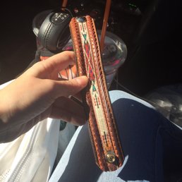 Bracelet from extra belt material Bracelet from extra belt material