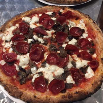 Pupatella - Pepperoni with mushrooms - Pizza Near Me - Arlington, Virginia