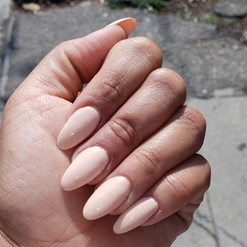 Rose's Nails - Almond shaped full set with gel by Mary :) - Nail Salons Near Me - Los Angeles, California Rose's Nails - Almond shaped full set with gel by Mary :) - Nail Salons Near Me - Los Angeles, California