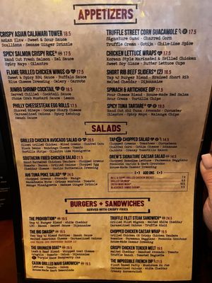 Menu photo 1 Tap 42 Aventura, FL