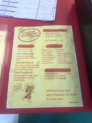 Original Hometown Pizza by null