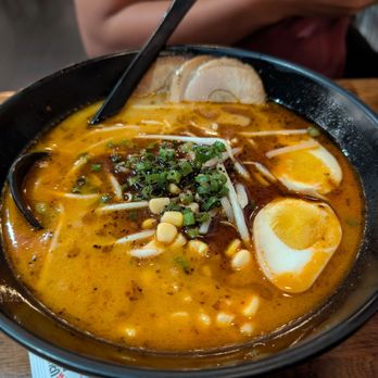 Ramen 101 - Black Garlic Ramen medium spicy - Hawaiian Near Me - Milpitas, California Ramen 101 - Black Garlic Ramen medium spicy - Hawaiian Near Me - Milpitas, California