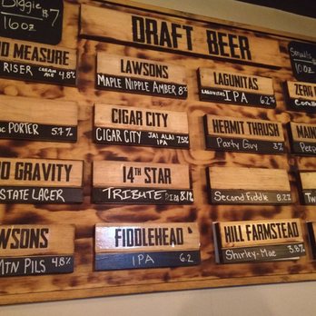The Blue Stone - Waitsfield - Beer draft on tap - Pizza Near Me - Waitsfield, Vermont