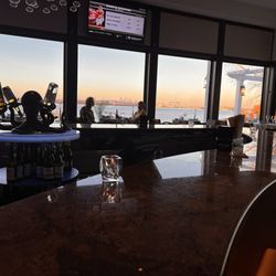 Riverwinds Restaurant - View from sitting at the bar, looking at the Delaware river