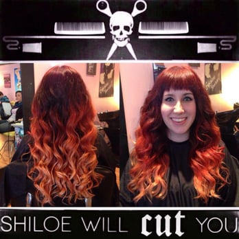 Shiloe Will Cut You - Fiery ombré & bangin bangs on Bronwyn. So pretty! - Hair Stylists Near Me - Coeur d'Alene, Idaho Shiloe Will Cut You - Fiery ombré & bangin bangs on Bronwyn. So pretty! - Hair Stylists Near Me - Coeur d'Alene, Idaho
