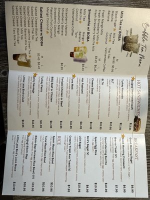 Menu photo 7 Little Late Bird San Mateo, CA