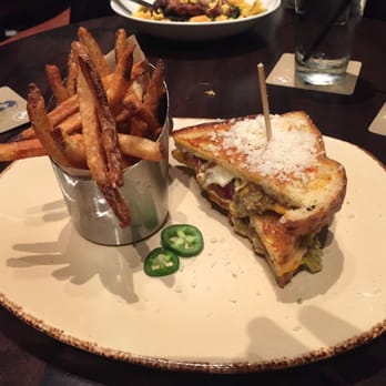 The General Public - Green chili grilled cheese - New American Near Me - San Antonio, Texas