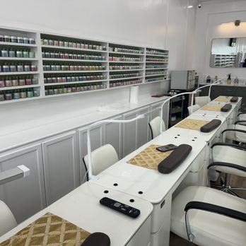 Cleo P Nails and Spa - Lots of dip powder and nail stations - so clean and organized! - Nail Salons Near Me - Cumming, Georgia Cleo P Nails and Spa - Lots of dip powder and nail stations - so clean and organized! - Nail Salons Near Me - Cumming, Georgia
