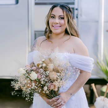 Glow by Mayra - Me on my wedding day - Makeup Artists Near Me