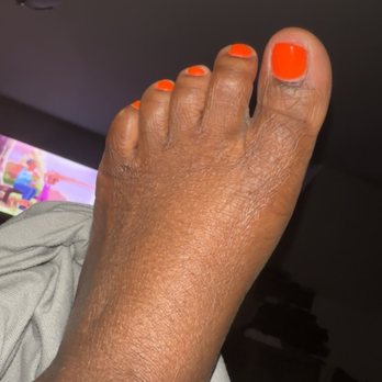 Nail Trix - And my big toe was cut too much that it's slightly swollen. $115 for an overlay & gel basic pedi. Wayyy overpriced - Nail Salons Near Me - Bowie, Maryland Nail Trix - And my big toe was cut too much that it's slightly swollen. $115 for an overlay & gel basic pedi. Wayyy overpriced - Nail Salons Near Me - Bowie, Maryland