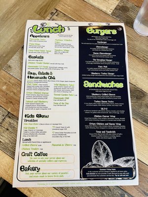 Menu photo 1 The Wild Blueberry Breakfast & Bakery St. Ignace, MI Menu photo 1 The Wild Blueberry Breakfast & Bakery St. Ignace, MI