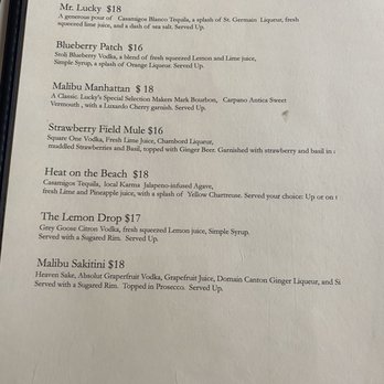 Lucky's - Malibu - Steakhouses Near Me - Malibu, California Lucky's - Malibu - Steakhouses Near Me - Malibu, California
