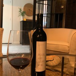 Pearl And Stone Wine - Sitting at Pearl & Stone in their jail cell.
