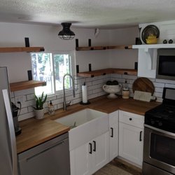 Gilgen Handyman and Construction - Kitchen remodel in mobile home.