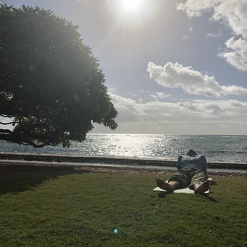 Sound Space Yoga - Abhi leading us in yoga - Yoga Near Me - Kapaa, Hawaii