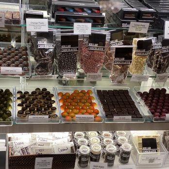 Kollar Chocolates - Display case full of chocolates! - Ice Cream & Frozen Yogurt Near Me - Yountville, California Kollar Chocolates - Display case full of chocolates! - Ice Cream & Frozen Yogurt Near Me - Yountville, California