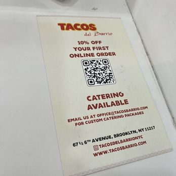 Tacos Del Barrio - Tacos Near Me - Brooklyn, New York
