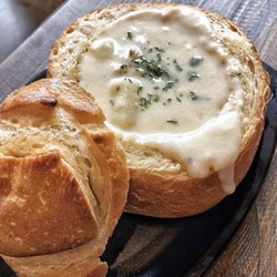 FishBonz Casual Seafood Grill - Clam Chowder Bread bowl