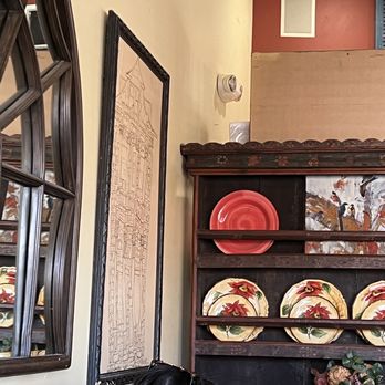 Hannah and Nate's - plates on display in a store - Breakfast & Brunch Near Me - Albuquerque, New Mexico Hannah and Nate's - plates on display in a store - Breakfast & Brunch Near Me - Albuquerque, New Mexico