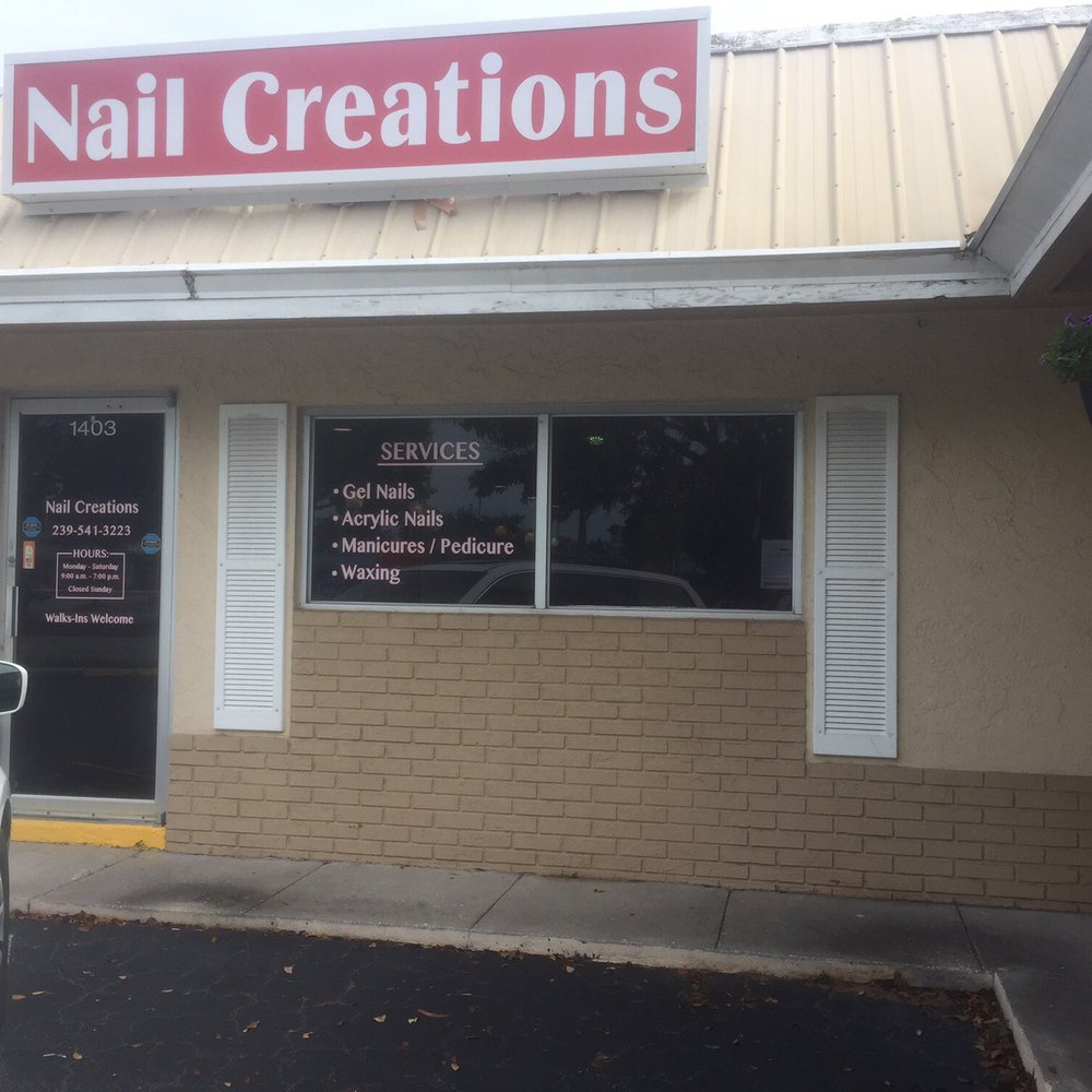 Nail Creations - In a small plaza - Nail Salons Near Me - Cape Coral, Florida